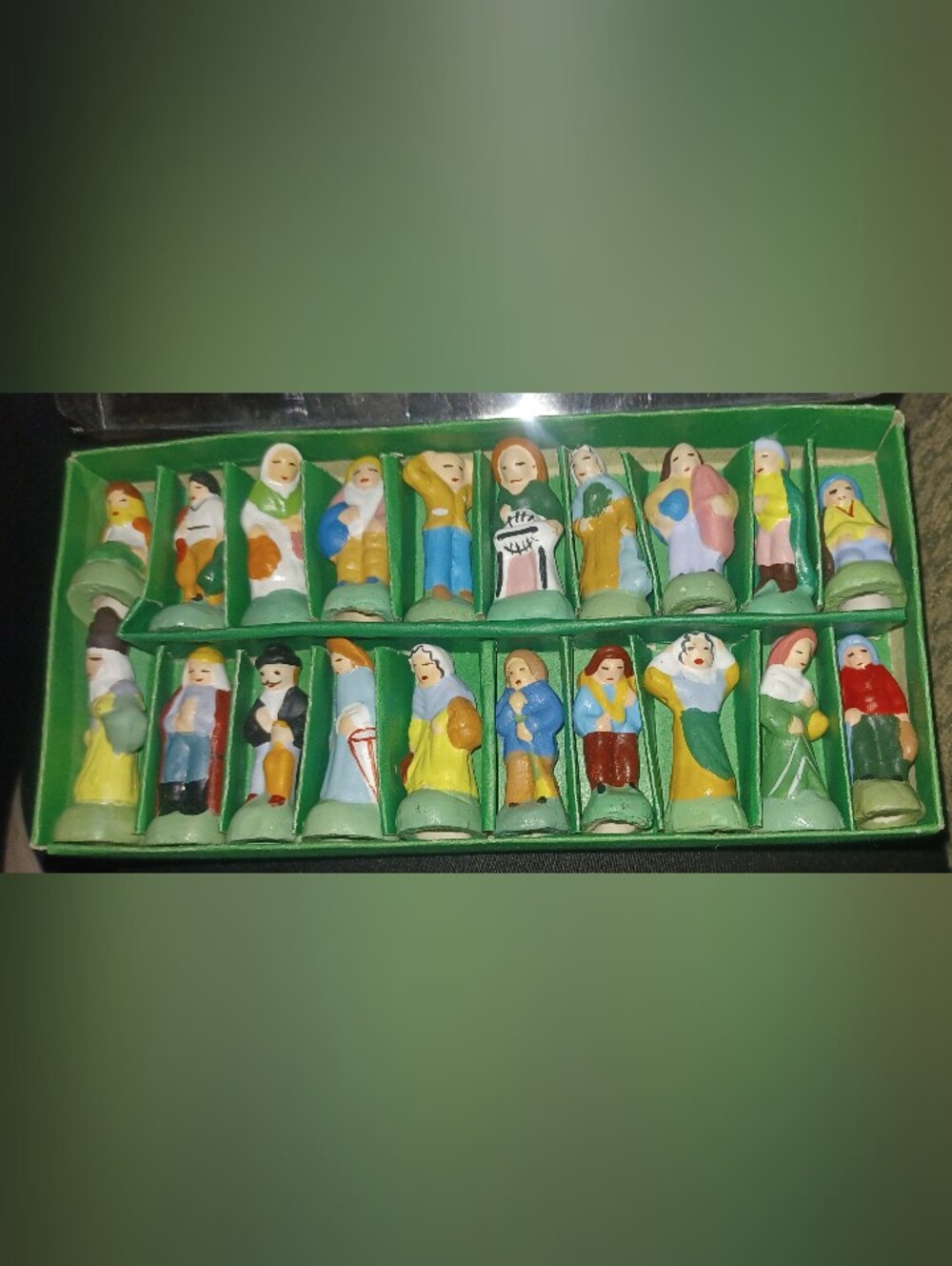 Hand-Painted Mini Figurine Set - Multicolor Kids Toy Characters